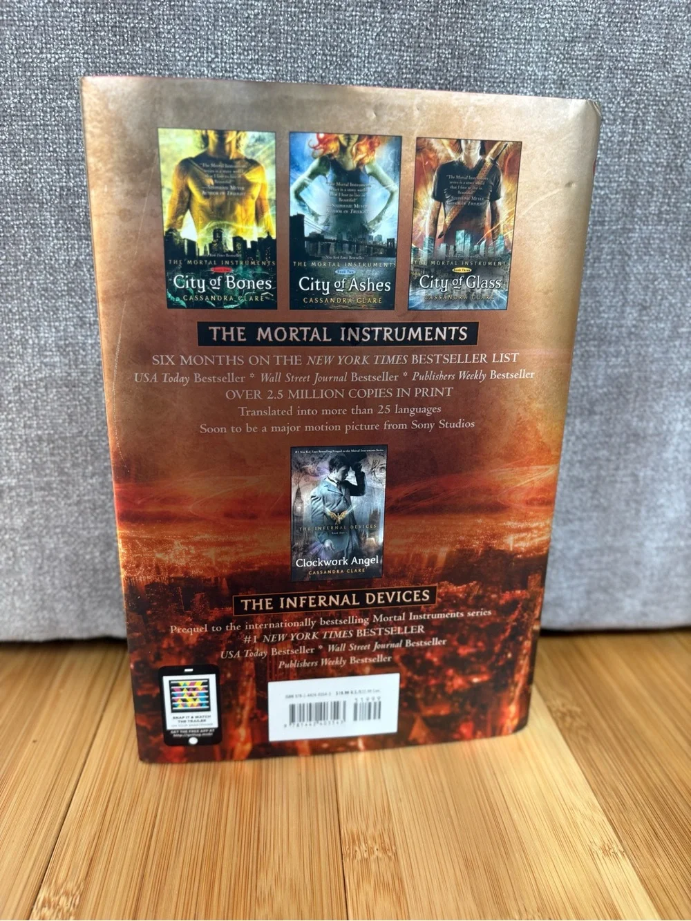 City of Fallen Angels Hardcover - SIGNED First edition